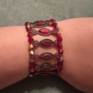 Crystal stretch bracelet